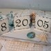 Set of 3 STANDING DATE SIGNS for Save The Date, Weddings, Receptions, Anniversaries, Birthdays