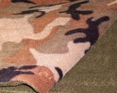 Fleece Camo Blanket-Small