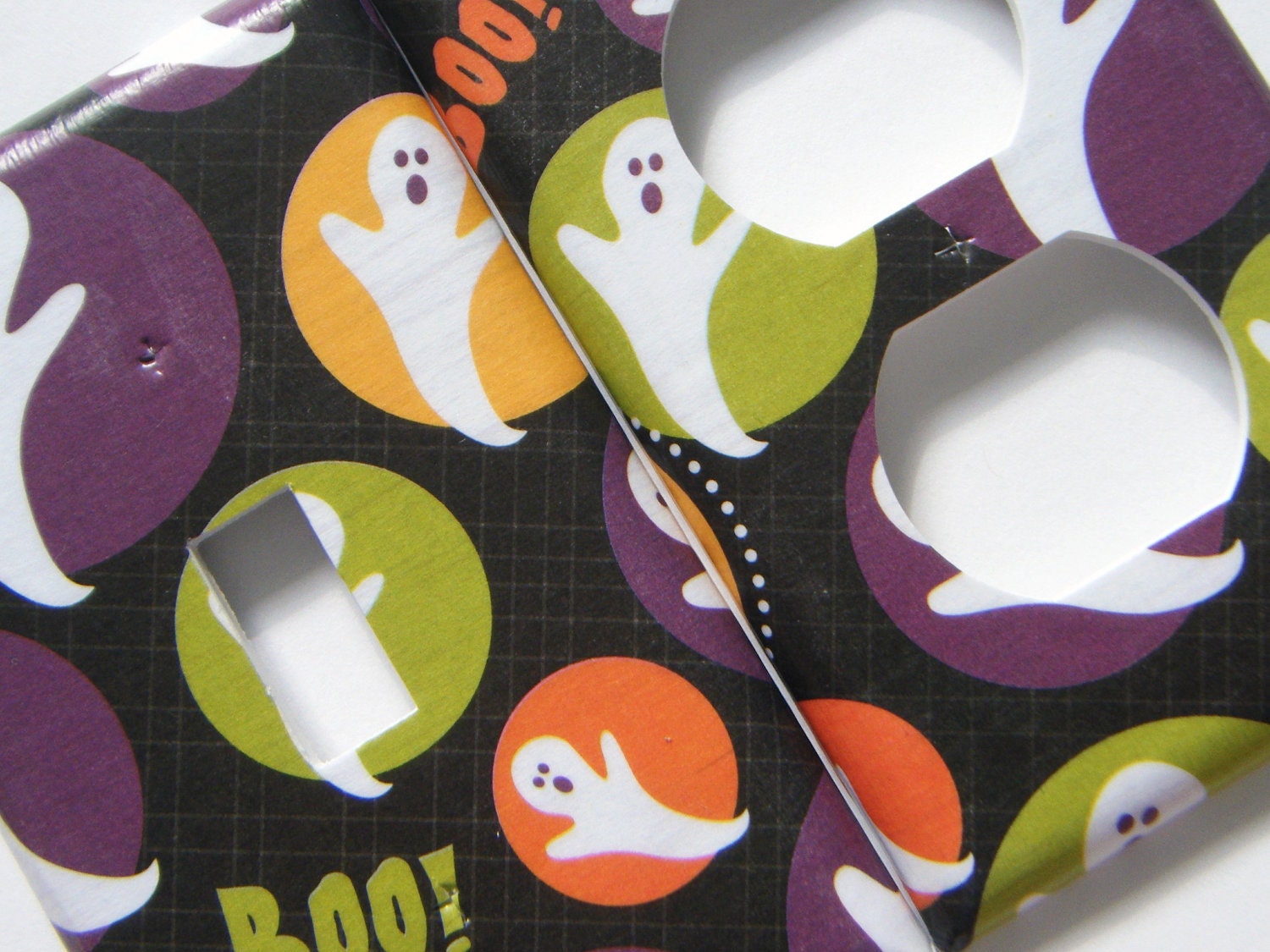 Switchplate Light Switch Cover Outlet Cover -- Boo