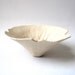 Poppy flower Functional Sculpture Cream Stoneware Ceramic Pottery Decorative Home Decor Gift For Her Hostess Gift Wedding Gift Idea Under 40