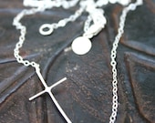 Molly's Sideways Cross Necklace