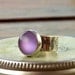 Lavender ring Reserve for Elaine