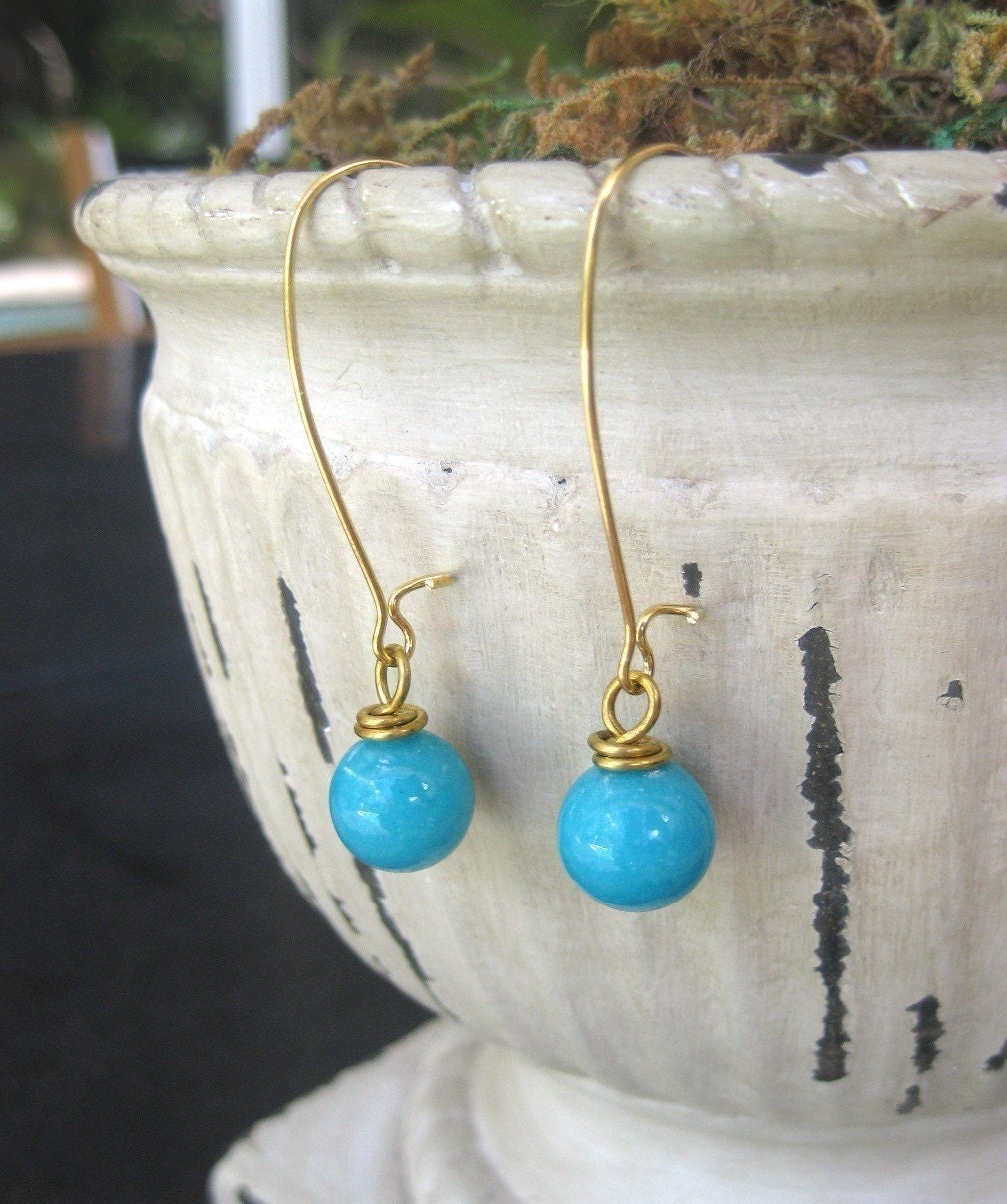 Golden  Blossom Earrings