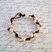 Knotty Girl, Freshwater Pearl and Seaglass, Boho Chic