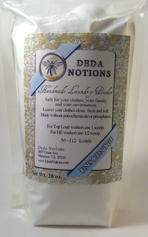 Unscented Laundry Powder - Up to 112 Loads - UNSCENTED