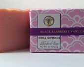 Black Raspberry Vanilla Goat Milk  - OLIVE & SHEA BUTTER Soap - Handmade Cold Process