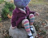 UB2 VOILE a light and lovely skiBonnet to keep your little one warm in winter's wildest chill by The Urban Baby Bonnet-- size small