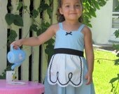 ALICE In WONDERLAND dress girls  tea party handmade alice in wonderland costume