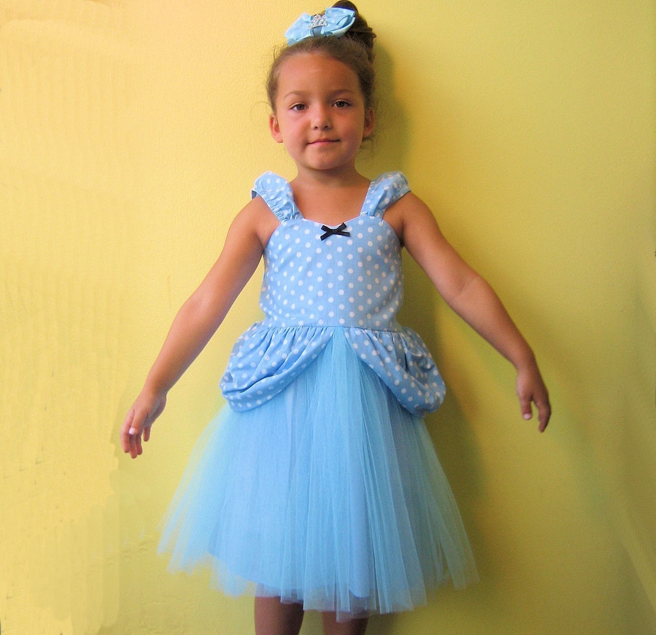 CINDERELLA costume Princess TUTU dress from Lover Dovers handmade girls costume great for Holiday trip