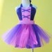 apron RAPUNZEL TUTU apron for girls fun for special occasion or birthday party dress up costume