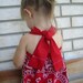 SALE -- PDF Instructions--The ORIGINAL Red Bandanna Dress