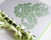 Apple Green Camellia - blank notebook