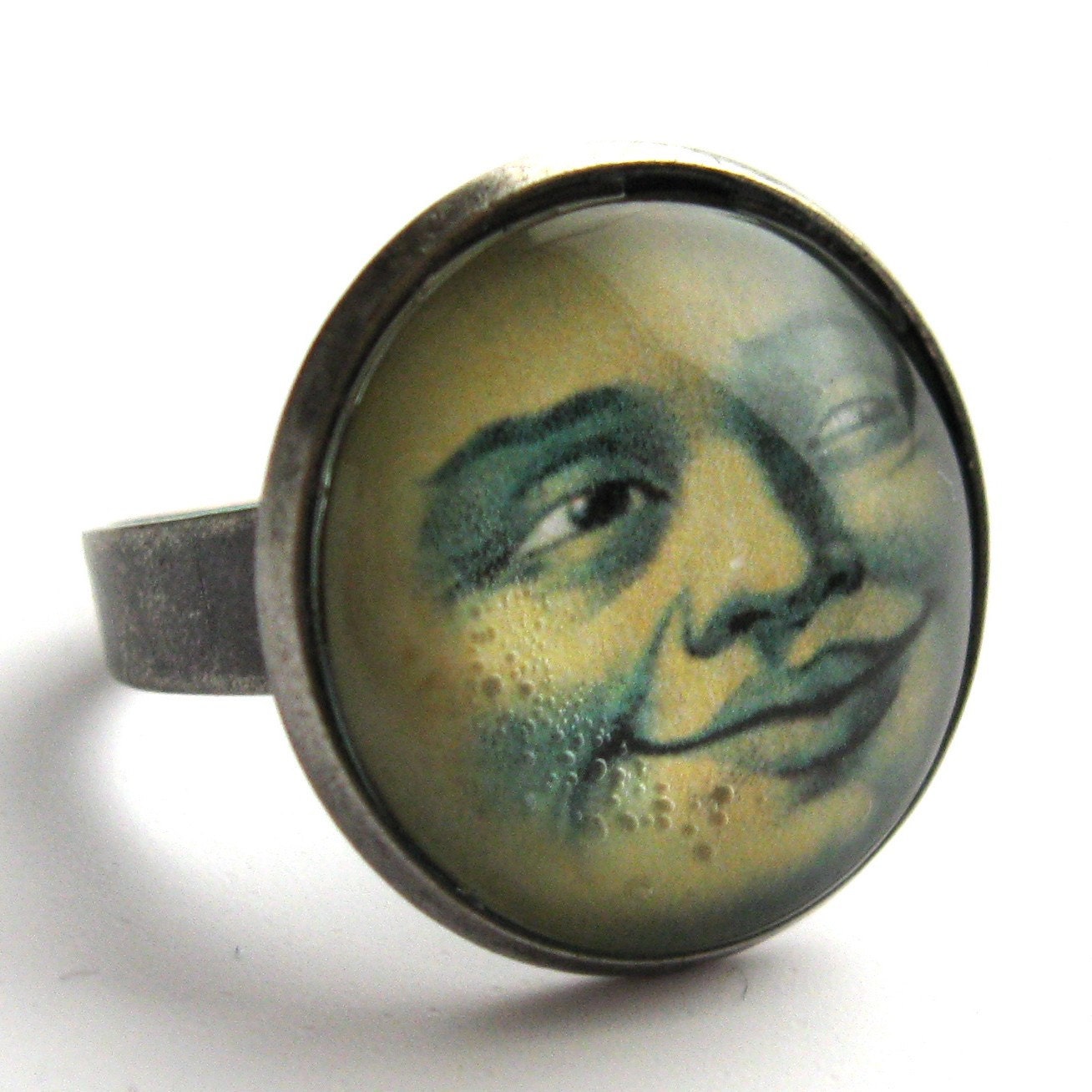 Vintage Moon Ring