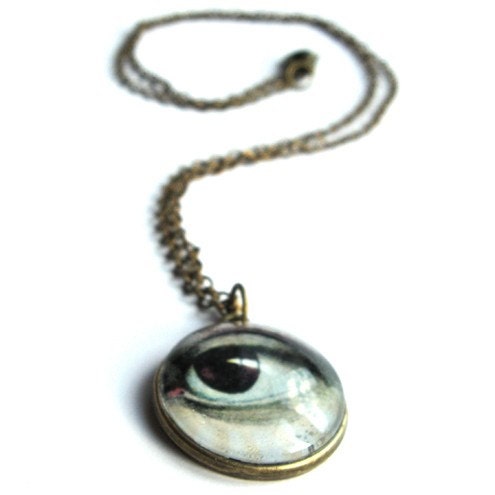 Vintage Eye Necklace