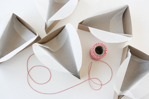 24 Wedge-Shaped Pie Boxes/ Party Favors