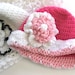 PATTERN - Fast and Easy CROCHET PATTERN Baby Cap with Flowers