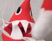 Small Angler Fish Plush - Red