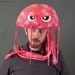 Fleece Jellyfish Pink Tie Dye