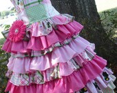 Custom Boutique John Deere Fabric 2 Piece Nie Nie Set Girl 2 3 4 5 6 7 8 Made to Order