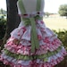 Custom Boutique Strawberry Tea Party 2 Piece Nie Nie Girl Dress 2 3 4 5 6 7 8