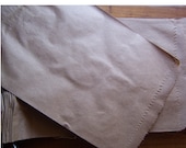 100 Pack Kraft Color Flat 6 X 9.75 Inch Flat Retail  Medium Sized Merchandise Bags Size 2