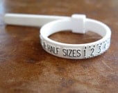 Adjustable ring sizer, gauge