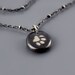 Small Chunky Paw Print Necklace