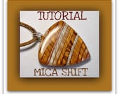 Tutorial Mica Shift Polymer Clay Pendants, Instant Download