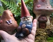 Garden Gnome Sleeping Miniature Concrete Garden Gnomes