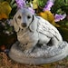 Dog Angel Statue Dachshund Pet Memorial Garden Decor Art