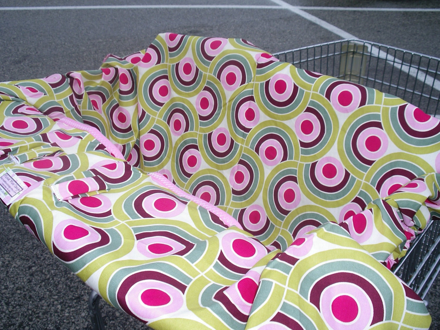 Shopping Cart Cover Fashionista Mini Mooo Shopping Cart Cover