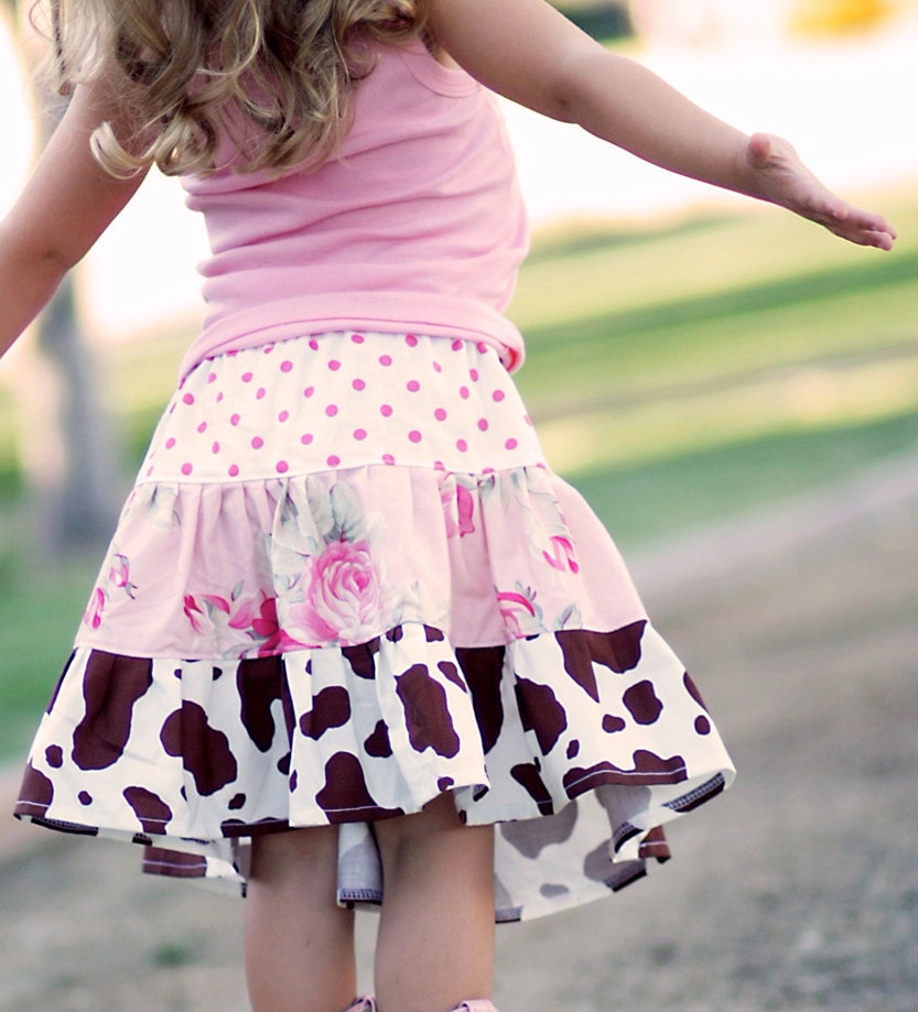 for gkiser The EMILY Collection....Custom Boutique Cowgirl Twirl Skirt 18m-8 yrs