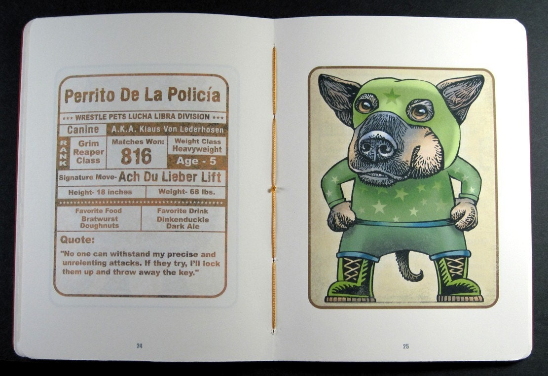 WrestlePets Signed Limited Edition Book
