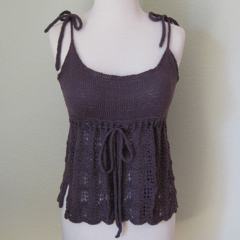 Lace Camisole in purple