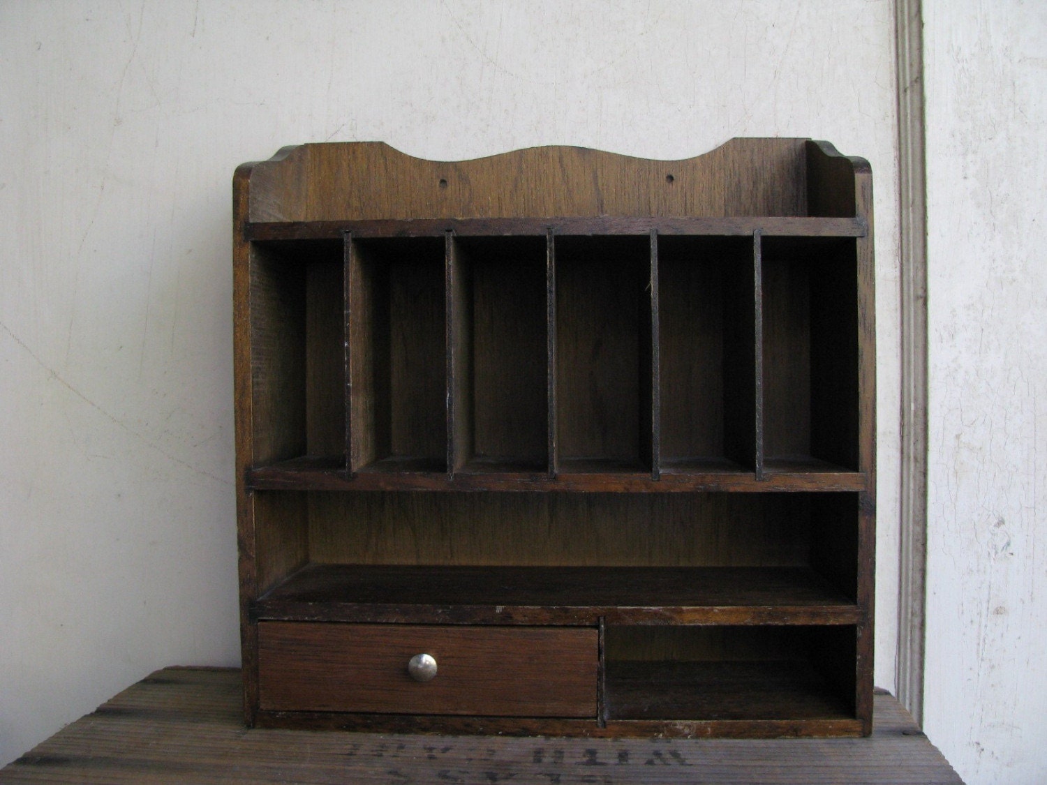 vintage DESK organizer