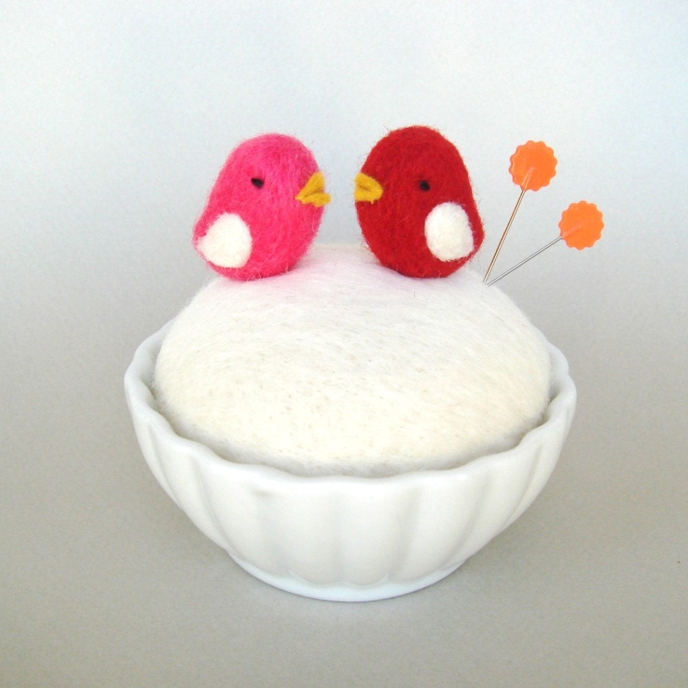 Lovebird Pincushion