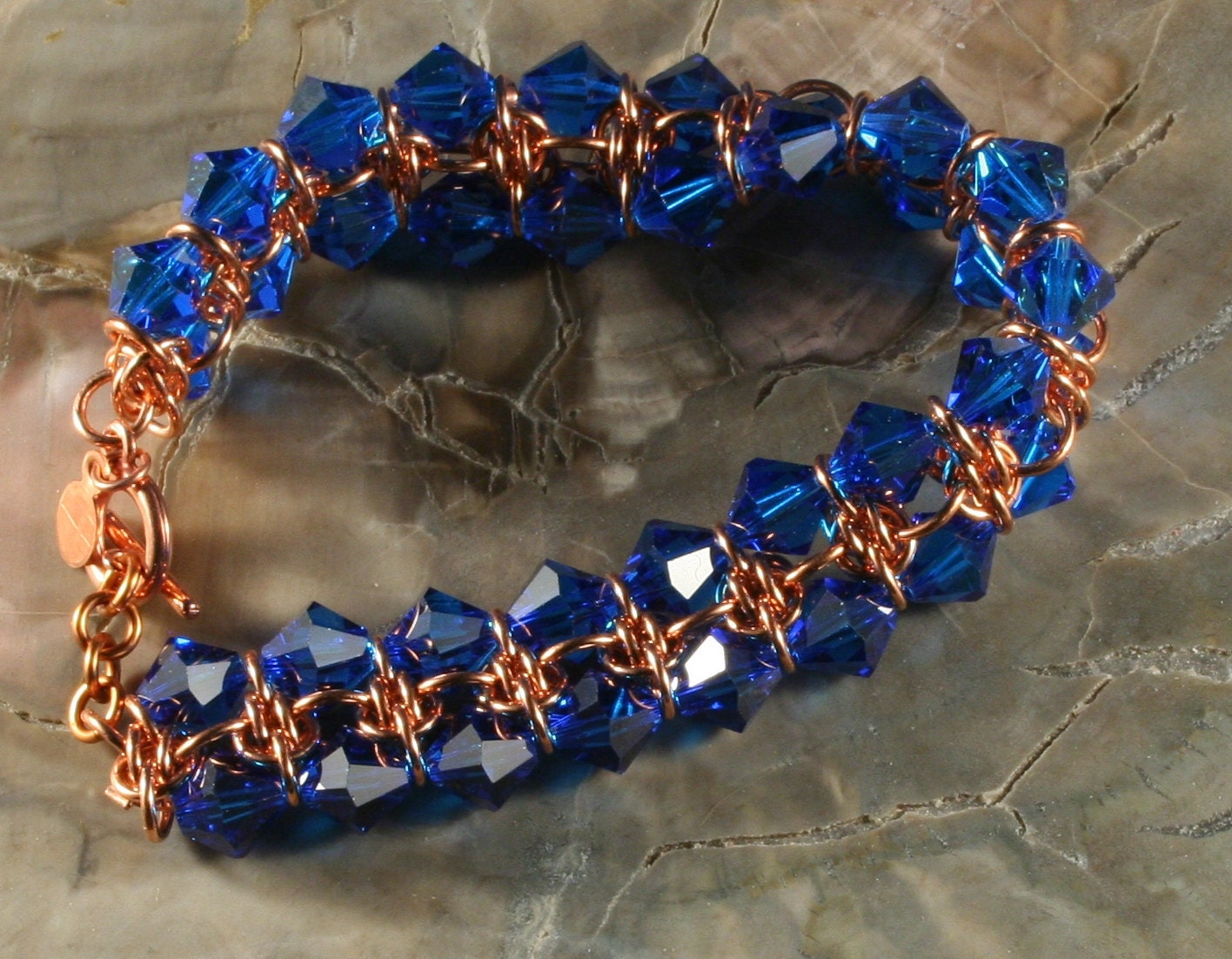 PDF Instructions for Sparkling Rings of Saturn Chainmaille Bracelet