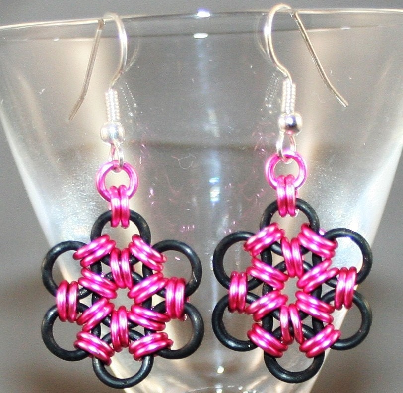 Kit Pink Passion Flower Earring