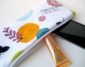 Pencil Case Makeup Bag in Spring Par Avion