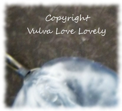 Vulva Vagina Charm- Yonic Blue Goddess Pendant- mature