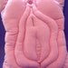 Vagina Pillow with a Secret Pocket for your Vibrator - Mature