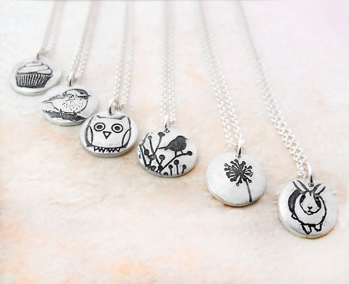 Bridesmaids necklaces. Set of 6, your choice of design Wedding jewelry