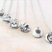 Bridesmaids necklaces. Set of 6, your choice of design Wedding jewelry