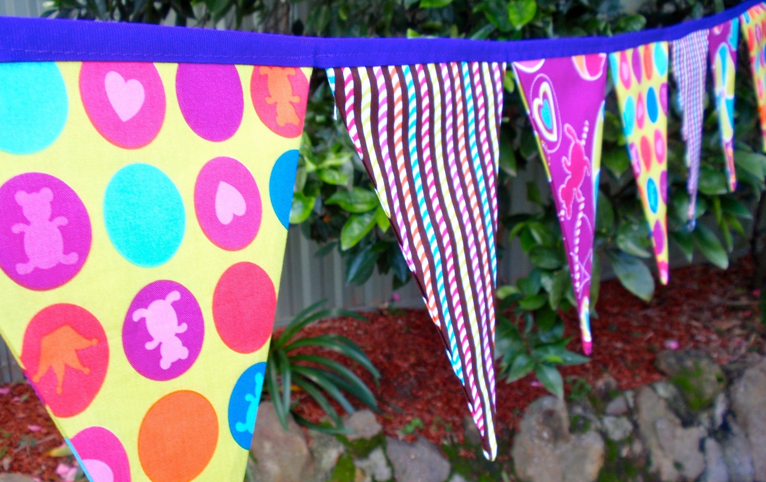 Bunting / Flags / Pennant Strings - Playdate Il_570xn