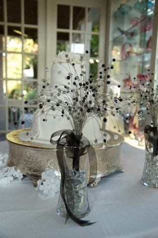 Swarovski Crystal Bridal Bouquet Beaded for your Wedding Handmade for Bride and Bridesmaids