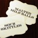Sweet Candy Buffet Tags DESIGN