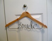 Bridal Hanger BRIDE Natural Finish