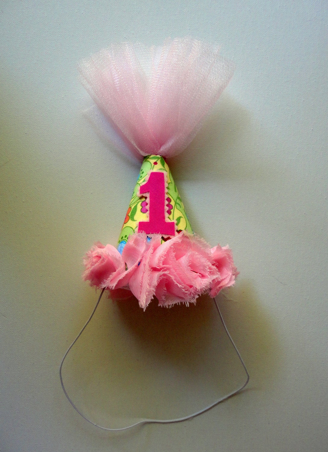 Party Hat Headband and Iron on DEAL for birthday 1 2 3 4 5 6 7 8 9
