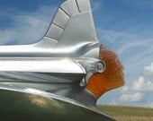 Classic Car Photo - Pontiac Chieftain Hood Ornament - Car Art - Office Art - 12 x 12