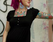 Antique Skulls Goth Punk Maternity dress from MamaSan Maternity Apparel - FREE SHIPPING